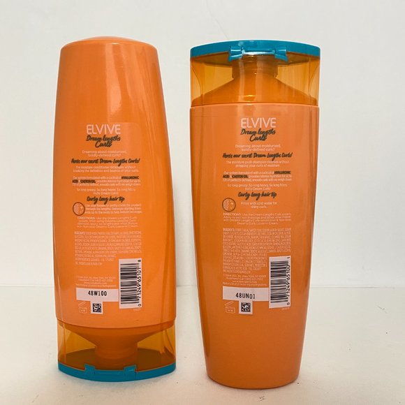 Loreal Elvive Dream Lengths Curls Shampoo And Conditioner Set For Wavy Hair - Picture 2 of 2